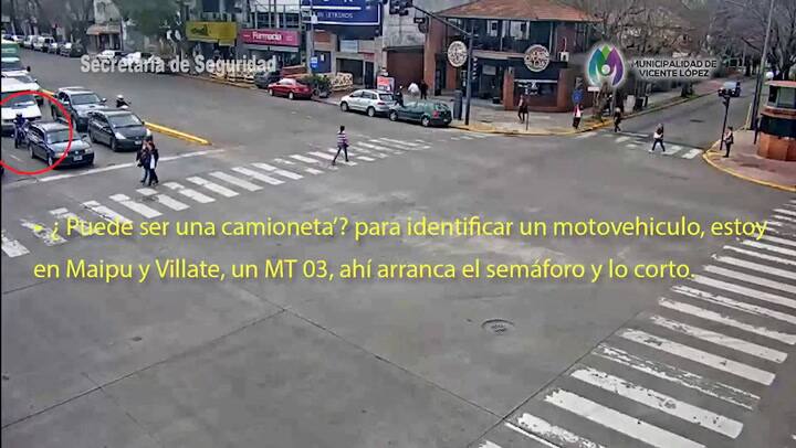 Impresionante persecución en Vicente López