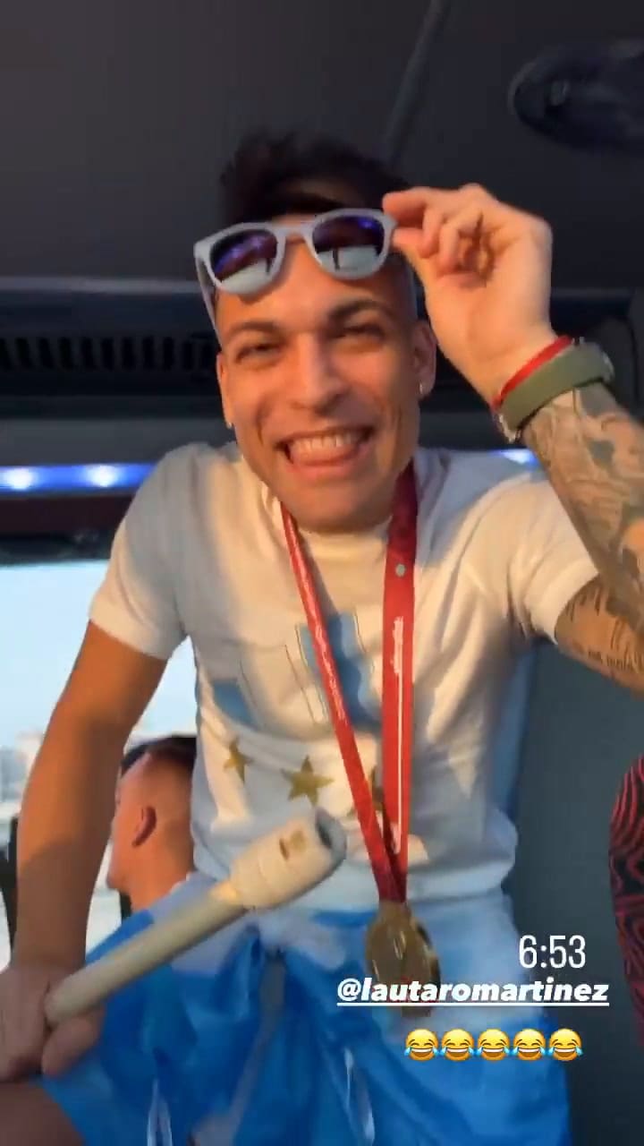 Hermosa mañana, ¿verdad?', el sketch de Lautaro Martínez