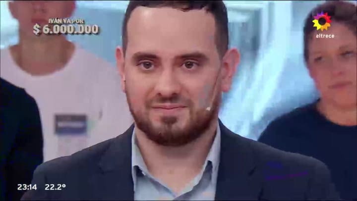 Ganó 6 millones de pesos en Los 8 escalones