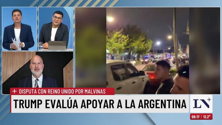 Andres Repetto - Trump evalua apoyar a la Argentina en la disputa con Reino Unido por las Malvinas