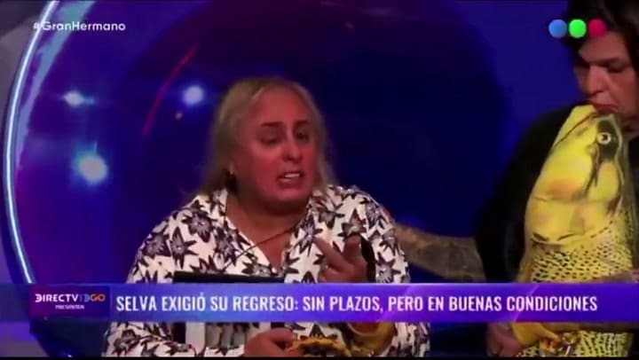 Selva se mostró muy conmovida por la pérdida de su Virgen