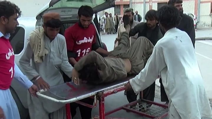 El grupo yihadista 'Estado Islámico' se adjudicó el viernes el atentado - Fuente: AFP