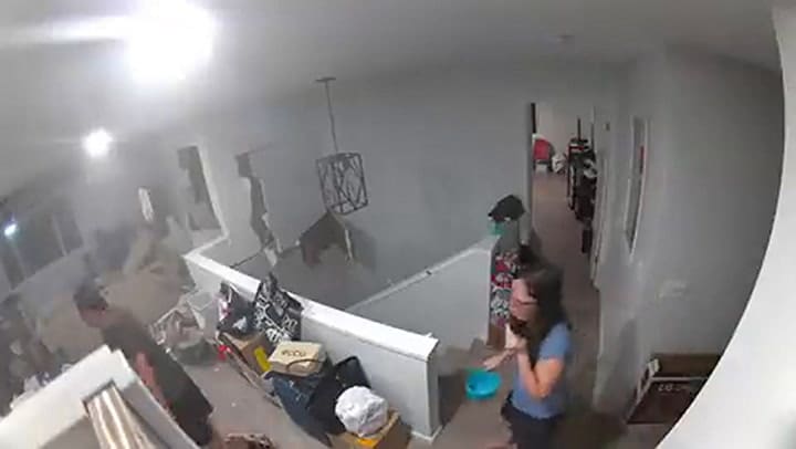 La mujer sobrevivió de milagro