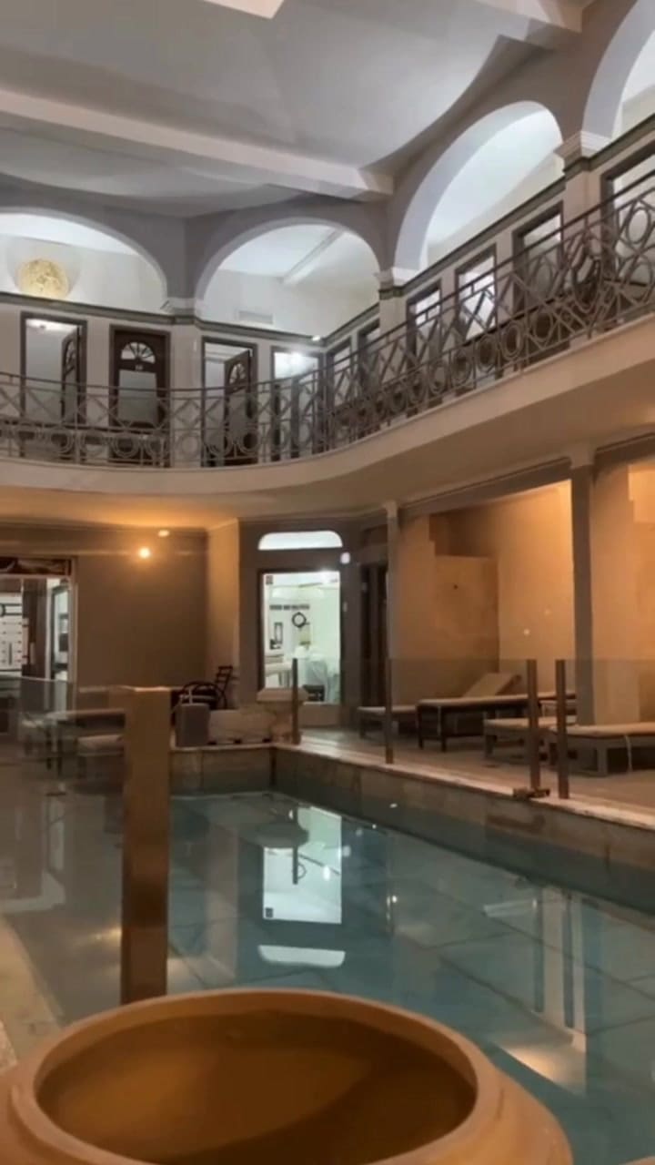El spa Colmegna fue diseñado por Francesco Tamburini, que también influyó en la Casa Rosada y el Teatro Colón
