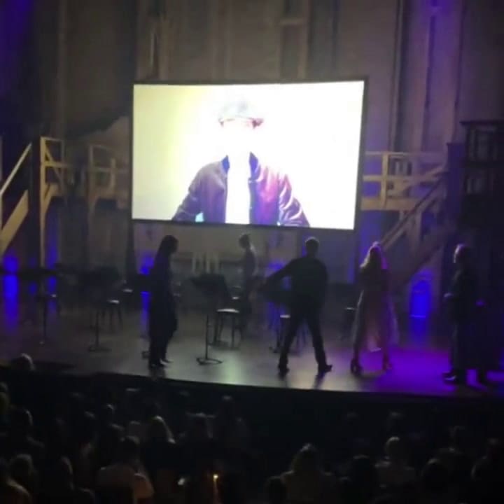 James Van Der Beek en la reunión de Dawson’s Creek