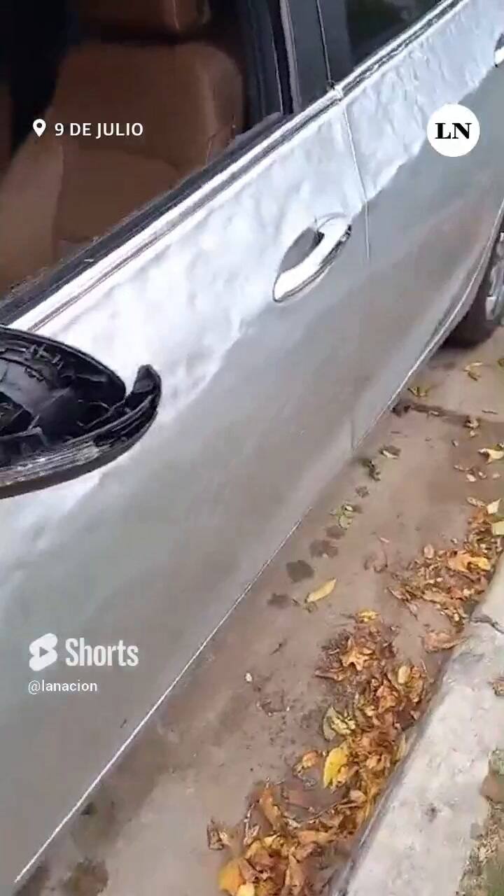 Una Violenta Tormenta Con Vientos Fuertes Y Granizos Provocó Graves Daños En 9 De Julio