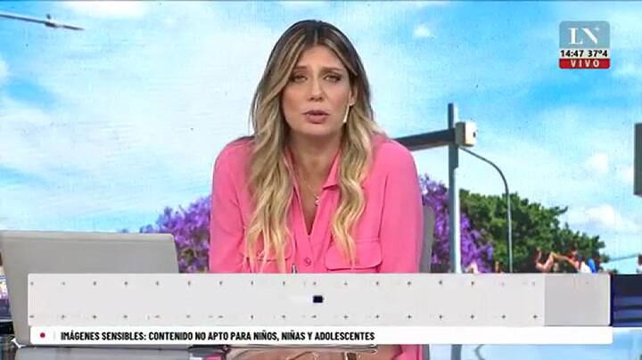 Primeras imágenes en vivo de la explosión