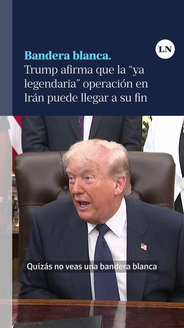 Trump afirma que la “ya legendaria” operación en Irán puede llegar a su fin