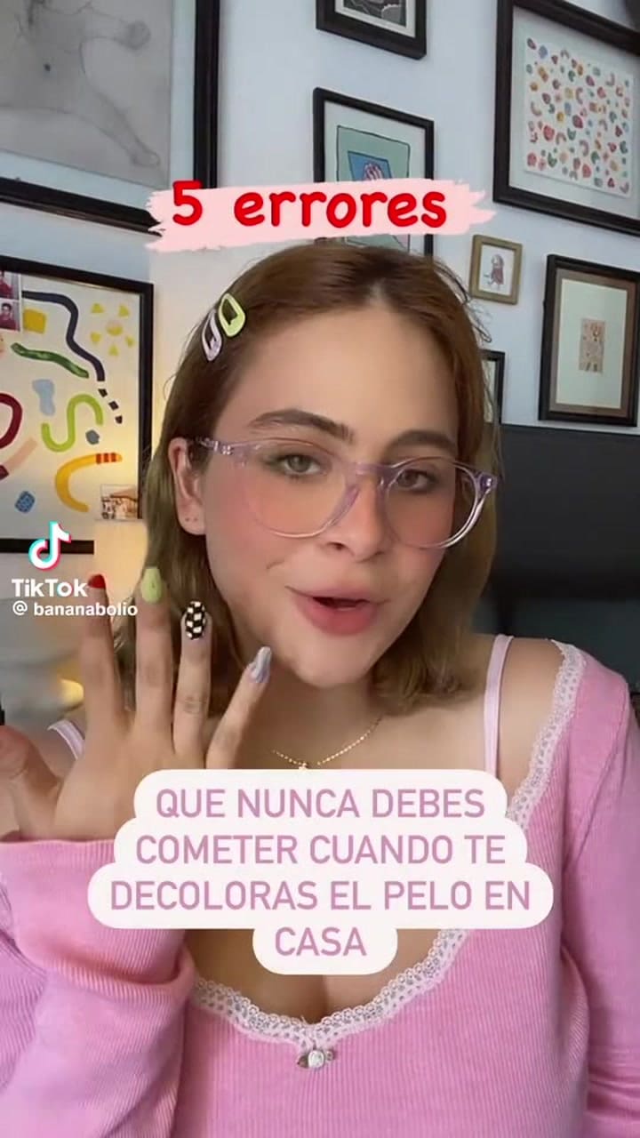 5 errores comunes al momento de decolorarse el pelo