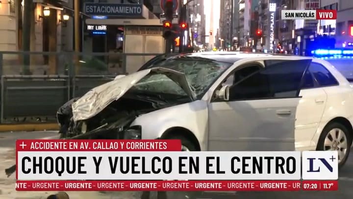 La cobertura del choque en el sitio