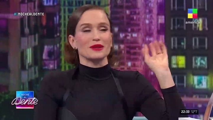 Brenda Gandini recordó una divertida anécdota en Noche al Dente