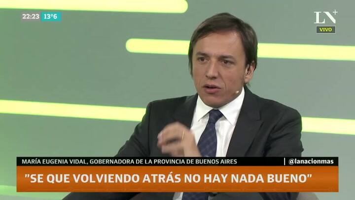 Cuando llegué a la provincia de Buenos Aires no se sabía cuánta hambre había', María Eugenia Vidal