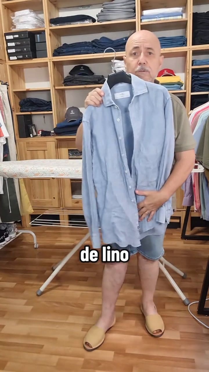 El truco casero para dejar una camisa presentable sin plancha