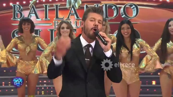 Así fue la vuelta de Pampita a ShowMatch - Fuente: Eltrece