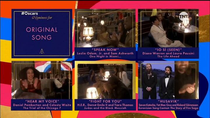 Mejor canción original: 'Fight for you', de 'Judas and the Black Messiah'