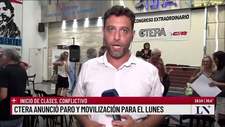 CTERA anunció paro y movilización para el unes