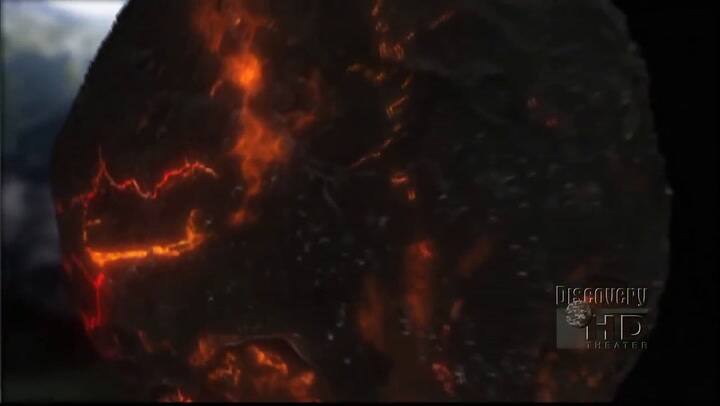 Así sería el impacto de un gran asteroide contra la Tierra