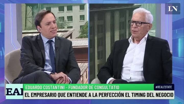 Eduardo Constantini: "Ser empresario es una vocación"