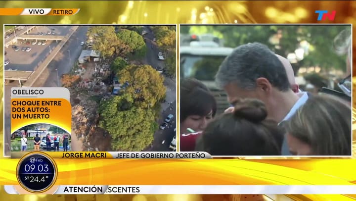 Una rata interrumpió la conferencia de Jorge Macri