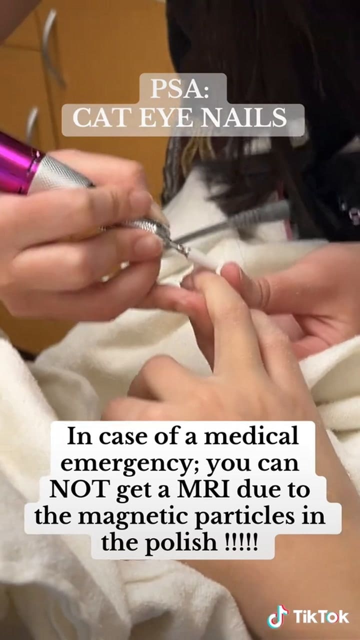 El video viralizó el tema y abrió un debate sobre la seguridad de los cosméticos magnéticos