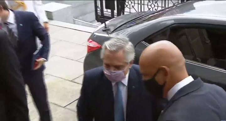 El ingreso de Alberto Fernández y CFK