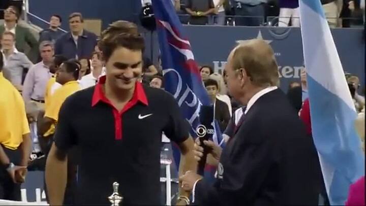 Federer VS Del Potro US Open 2009 Final - Fuente: YouTube