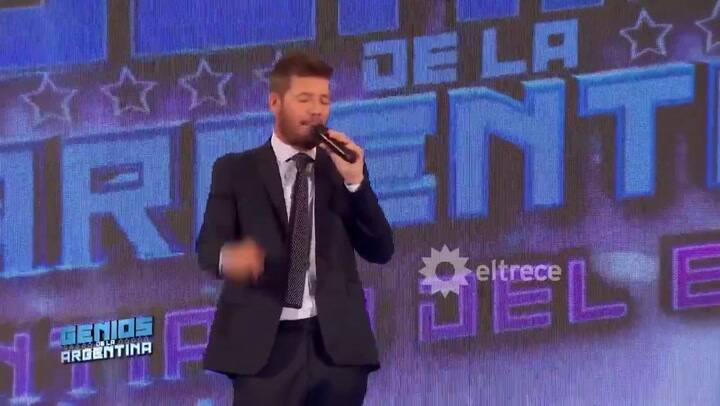 Genios de la Argentina' debutó con un emotivo pedido de matrimonio - Fuente: eltrece