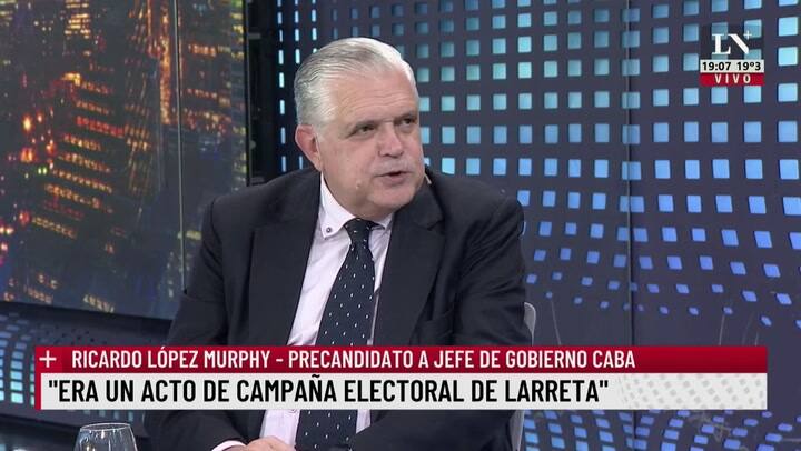 López Murphy aseguró que le gustaría ser el vice de Patricia Bullrich
