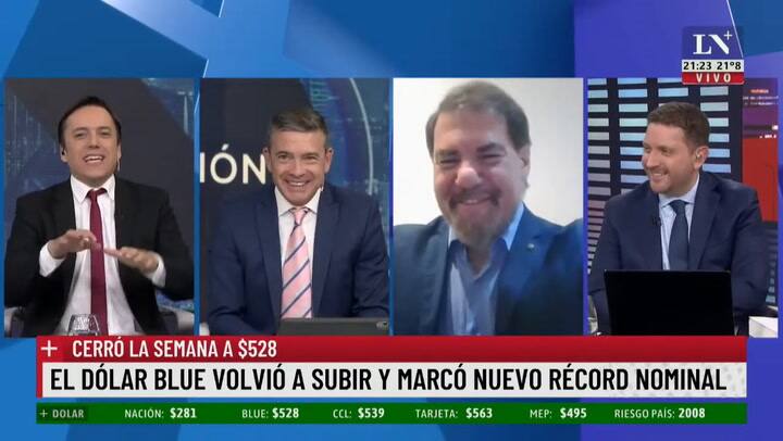 Zuchovicki entevista LN+