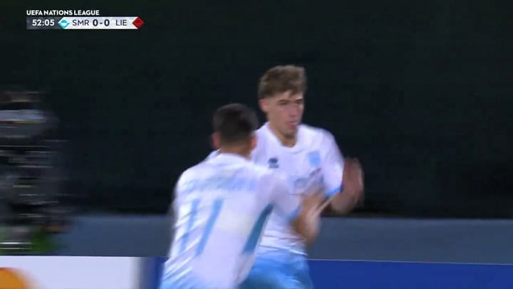 Gol de San Marino para darle una victoria después de 20 años