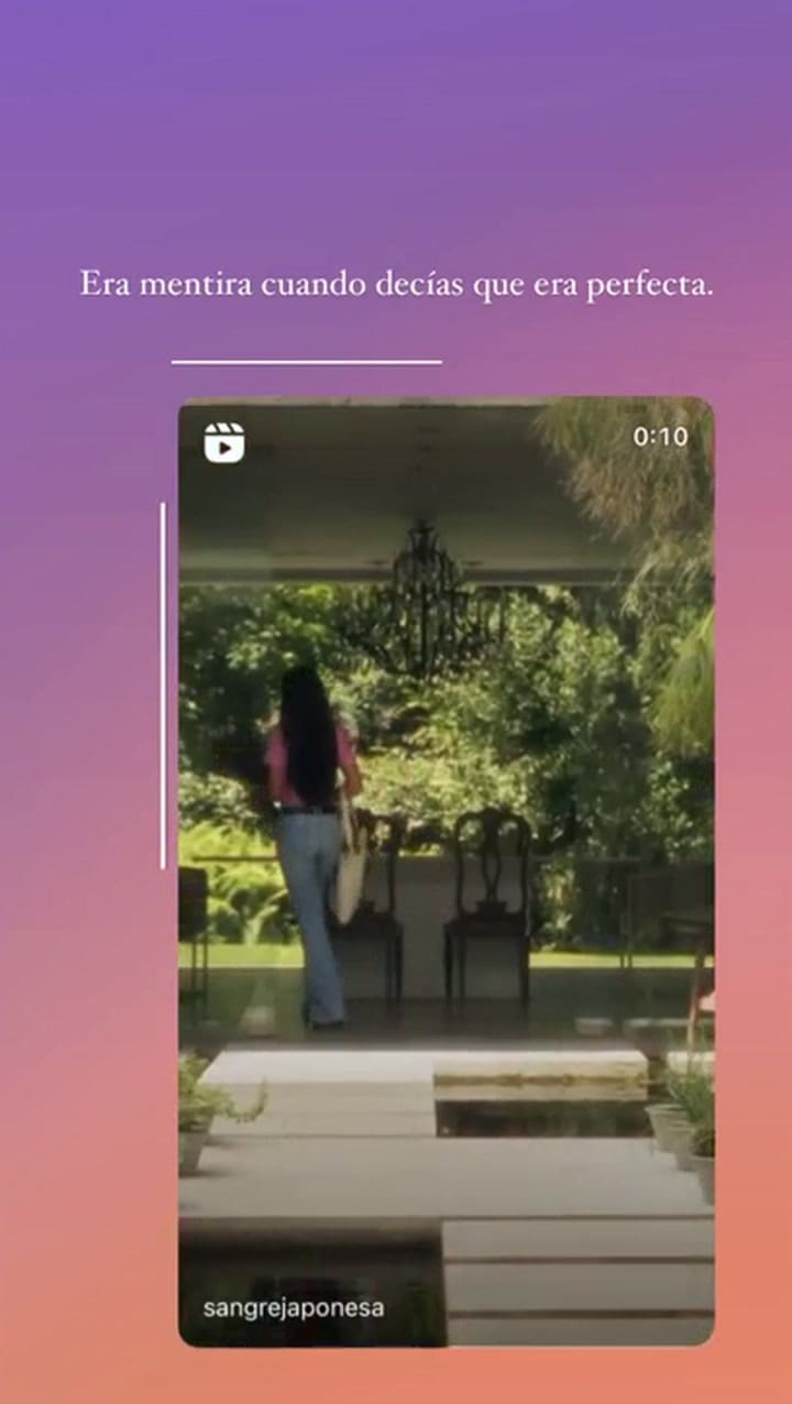 El palito de la China Suárez en su nueva canción