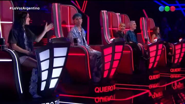 Lali Espósito despidió a su primer participante eliminado por el jurado