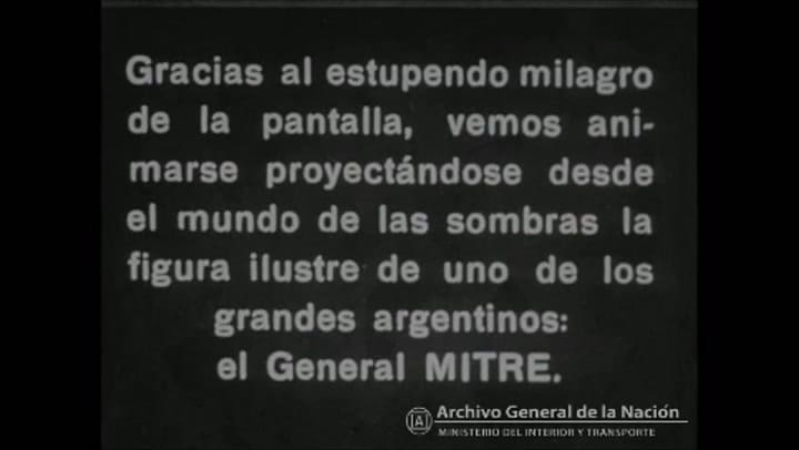 Bartolomé Mitre en la inauguración del Museo Histórico Nacional, en 1901