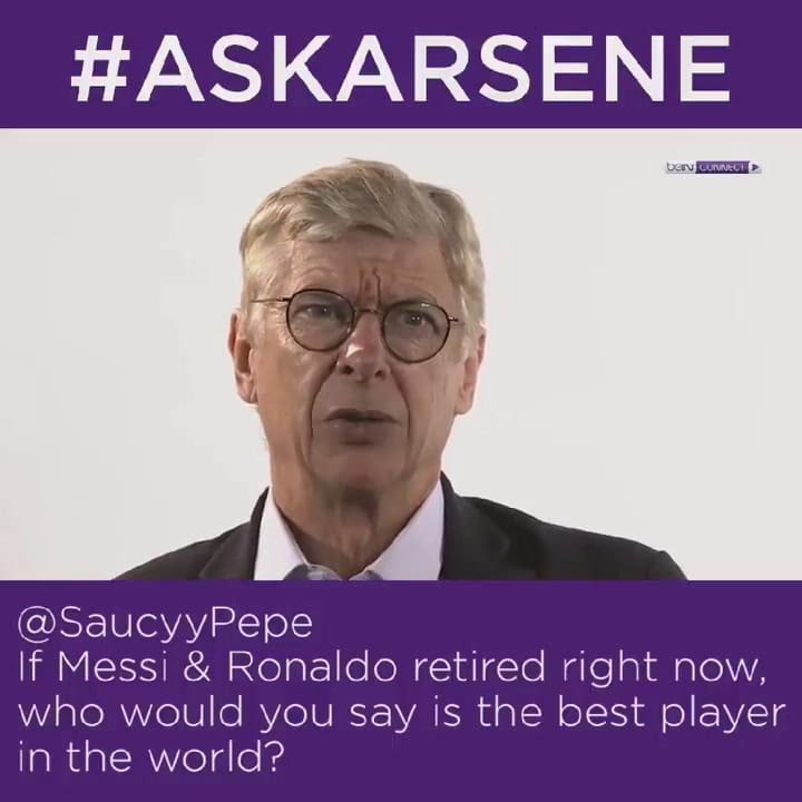 Wenger cuenta que quiso fichar a Messi para el Arsenal - Fuente: Bein Sports