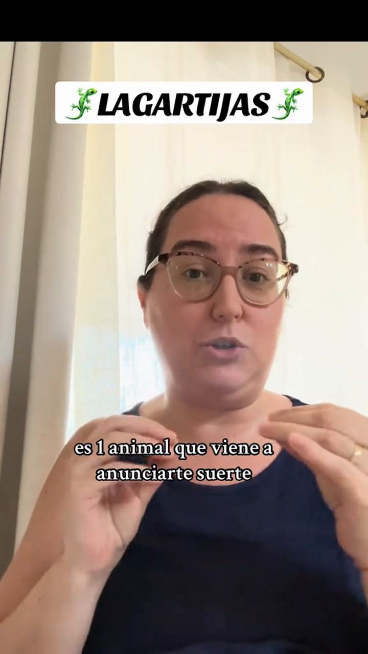 ¿Qué significa la aparición de lagartijas?
