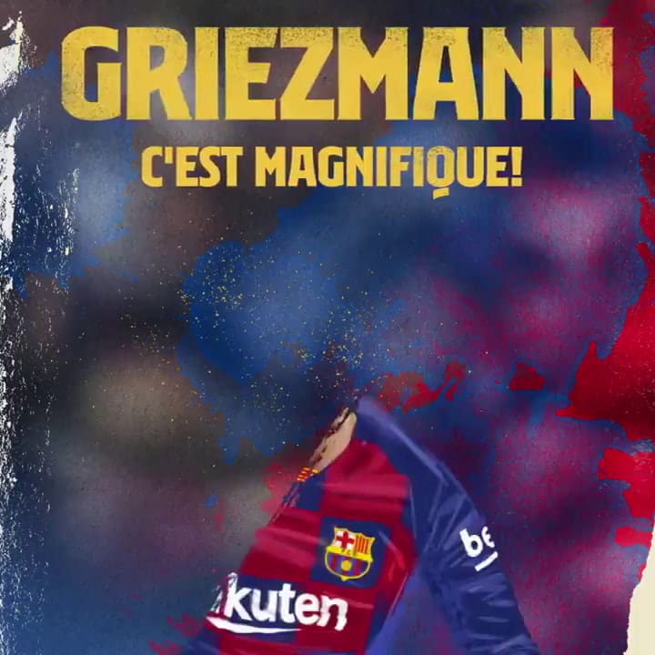 El anuncio oficial del Fútbol Club Barcelona