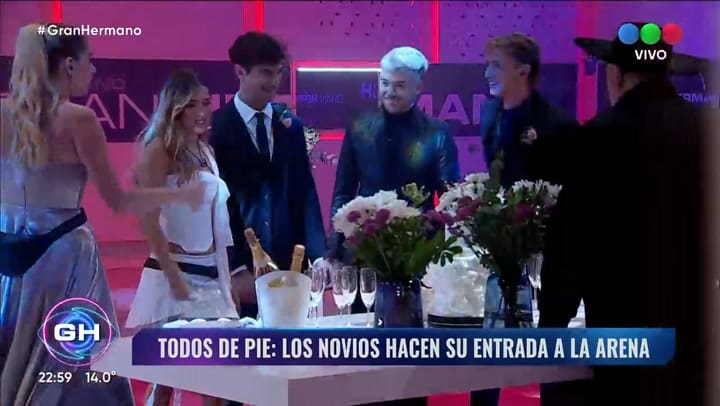 Exparticipantes de la edicion anterior fueron los testigos de la boda