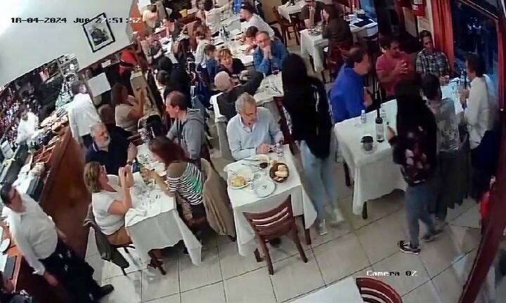 Robo Restaurante Recoleta