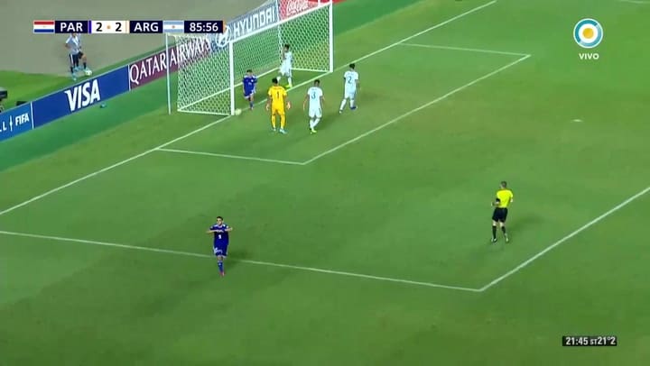El 3-2 de Paraguay