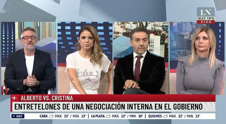 “Me angustió un montón”: Luis Novaresio contó qué le generó una fuerte frase de una política española