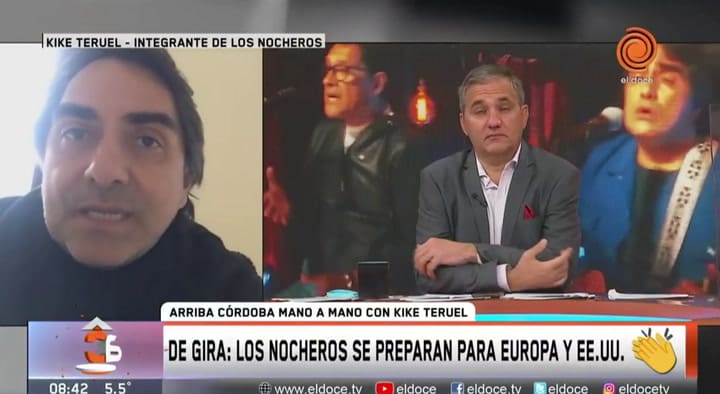 Kike Teruel dijo que no se va a vacunar contra el Covid-19 - Fuente: eldoce