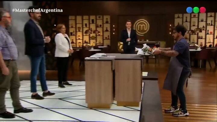 MasterChef Celebrity. El romántico plato de Fede Bal - Fuente: Telefe