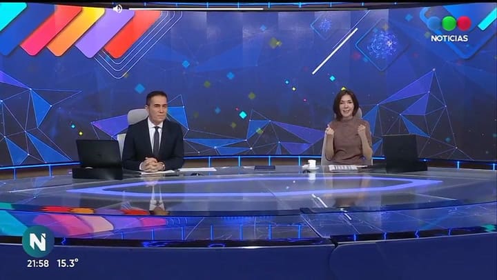 Cristina Pérez y Rodolfo Barili - Fuente: Telefe