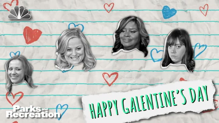Happy Galentine’s Day From Parks And Recreation