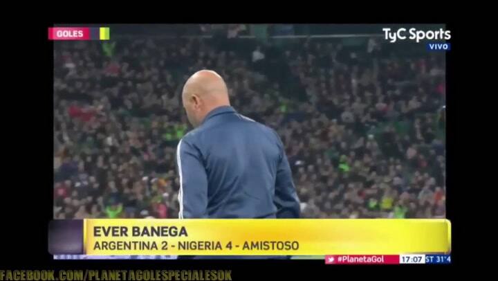 Argentina 2 - Nigeria 4 - Amistoso 14/11/2017