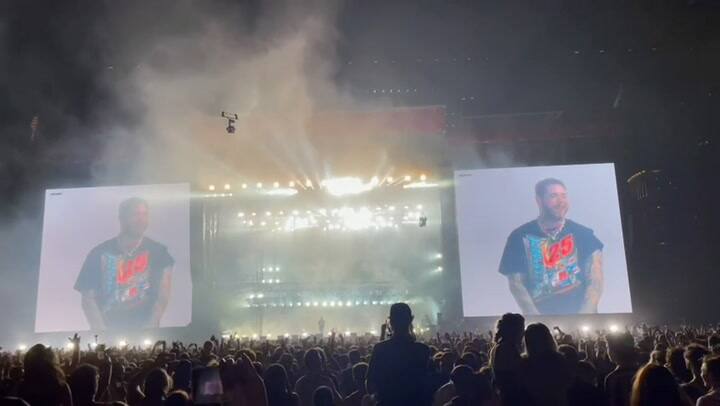 Post Malone en Lollapalooza