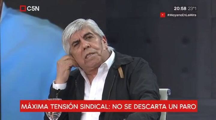 Hugo Moyano habló sobre el pedido de detención de su hijo Pablo Moyano - Fuente: C5N