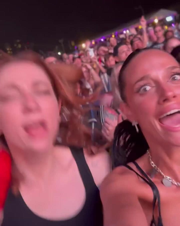 Oriana Sabatini viajó a Chicago para asistir a un famoso festival