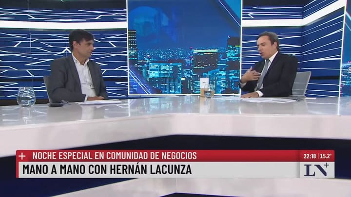 Hernán Lacunza: "Hay que descartar los escenarios traumáticos"