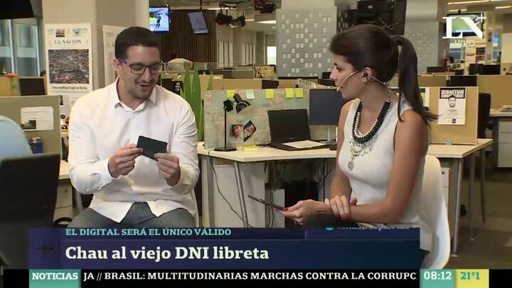 Chau al viejo DNI libreta - Tomás Rivas en Más Despiertos